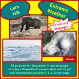 Extreme Weather Earth Day Geography Discussion picture cards