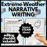 Extreme Weather Narrative Writing + Editing Sub Plan 2nd 3