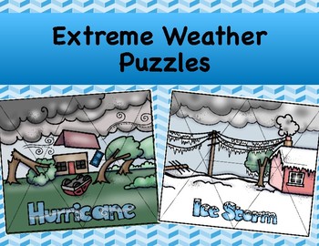 Preview of Extreme Weather Puzzles