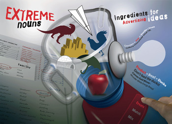 Preview of Extreme nouns - Ingredients for Advertising Ideas - printable