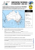 Extreme weather event - passage of a cold front - Australi