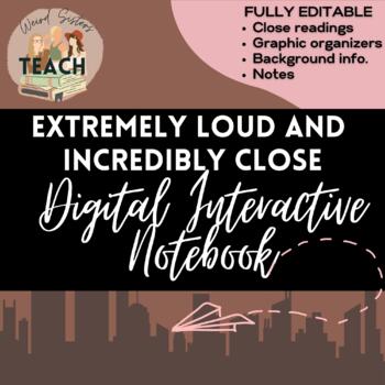 Preview of Extremely Loud and Incredibly Close Digital Interactive Notebook