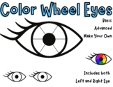 Eye Color Wheel Templates Color Wheel Art Project