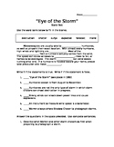 Eye of the Storm- Story Test (Scott Foresman Reading Street)