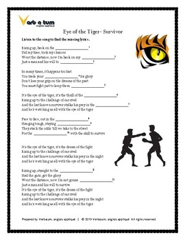 Survivor - Eye Of The Tiger (Lyrics) 