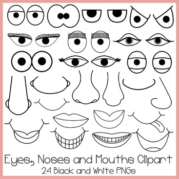 Free Printable Eyes Nose Mouth - FREE PRINTABLE TEMPLATES