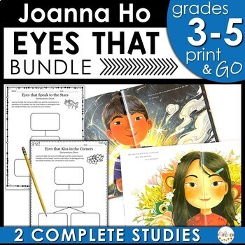 Preview of Eyes that Speak Eyes that Kiss | Joanna Ho BUNDLE | Figurative Language