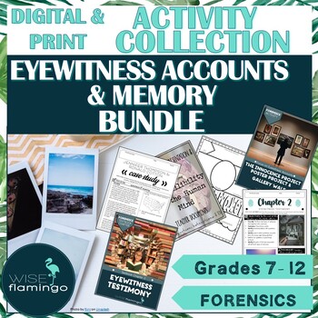 Preview of Eyewitness Testimony and Memory Activity Collection BUNDLE