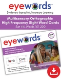 Eyewords Multisensory-Orthographic High Frequency Sight Wo