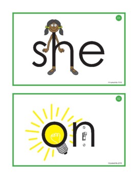 Sight Words Eyewords Multisensory Flashcards/Wordwall Cards 51-100 by
