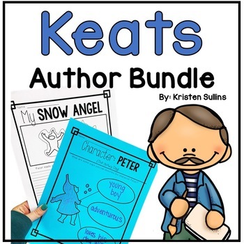 Preview of Ezra Jack Keats "Click-and-Print" Author Study and Book Study Bundle