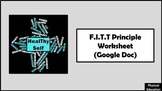 F.I.T.T Principle Worksheet (Google Doc)