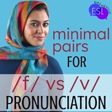 F V Minimal Pairs for Adult ESL Pronunciation