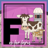 F is for Farm Themed Unit - Preschool Lesson Plans