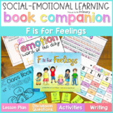 F is for Feelings Book Activities & Writing Identifying Fe