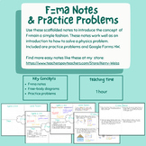 F=ma Notes & Practice Problems