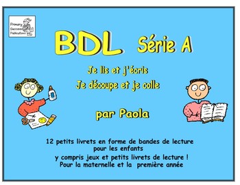 Preview of Bandes de lecture de Maternelle-Première Immersion F23