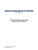 FAA Part 107 Exam Study Guide (Drones)