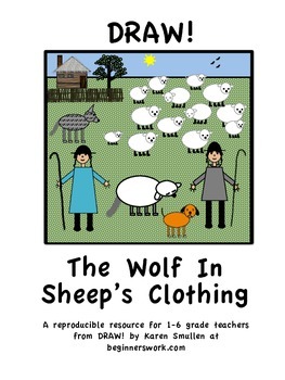 Preview of DRAW A FABLE! The Wolf In Sheep's Clothing