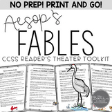 Aesop's Fables Reader's Theater Scripts and Activities for