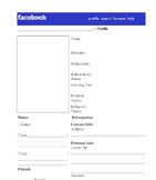 FACEBOOK Poster- Adaptable to any subject and grade level
