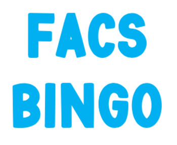 Preview of FACS Bingo: Family and Consumer Sciences, FACS, FCS