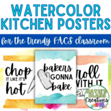 FACS Classroom Decor Kitchen Posters