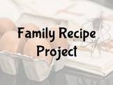 FACS Family Recipe Project