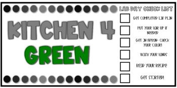 Preview of FACS Kitchen Lab to-do graphic (GREEN)