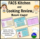 FACS Kitchen and Cooking Review Boom Cards