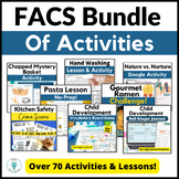 FACS Lessons Bundle - Family and Consumer Science Activiti