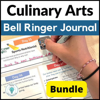 FACS and Culinary Arts Bell Ringer Journal Bundle: Digital and Print