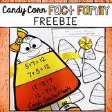 FALL CRAFT | FALL MATH | FACT FAMILIES ADDITION SUBTRACTION FREEBIE