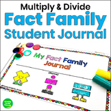 Fact Families Multiplication and Division Journal
