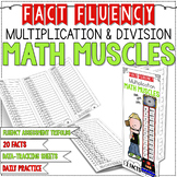 FACT FLUENCY Math Muscles Trifolds { x and ÷ }