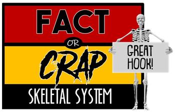 Preview of FACT or CRAP- Skeletal System Edition (PowerPoint Game)