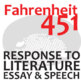 Essay topics for fahrenheit 451