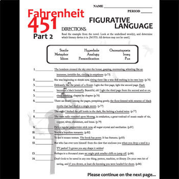 Fahrenheit 451 Figurative Language Essay