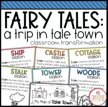 Preview of CLASSROOM TRANSFORMATION FOR FAIRY TALE UNIT, SECOND GRADE