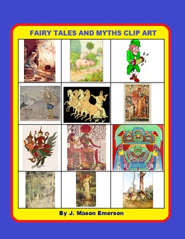 Preview of FAIRY TALES AND MYTHS CLIP ART (OVER 300 IMAGES!, RIGHT PRICE)