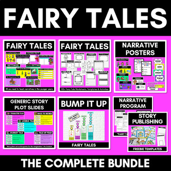 Preview of NARRATIVE WRITING | Complete Bundle for K-2