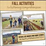 FALL ACTIVITIES for Listening Comprehension