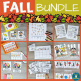 FALL Activities BUNDLE - Math, Phonics, Science, Fine and 