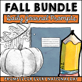 FALL BUNDLE National Day Journal Prompts