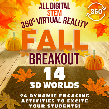 Preview of FALL DIGITAL  BREAKOUT 360 VIRTUAL REALITY STEM