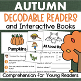 AUTUMN FALL Decodable Readers Passages with Comprehension 