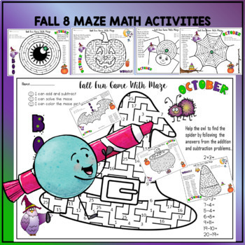 Fun Activities Colouring Maze Teaching Resources | TPT