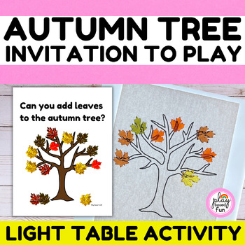 Light Table Activities for Preschool, Pre-k and Kindergarten Centers