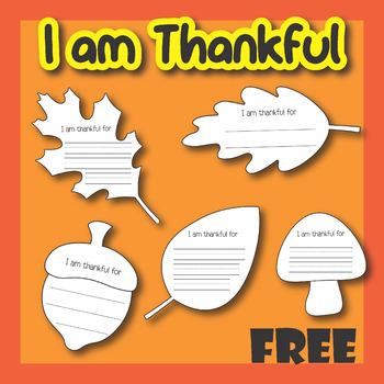 Preview of FALL LEAVES, THANKSGIVING CUTTING ACTIVITY/November Thankful Bulletin Board FREE
