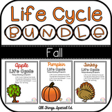 FALL Life Cycle BUNDLE - Apple, Pumpkin and Turkey interac